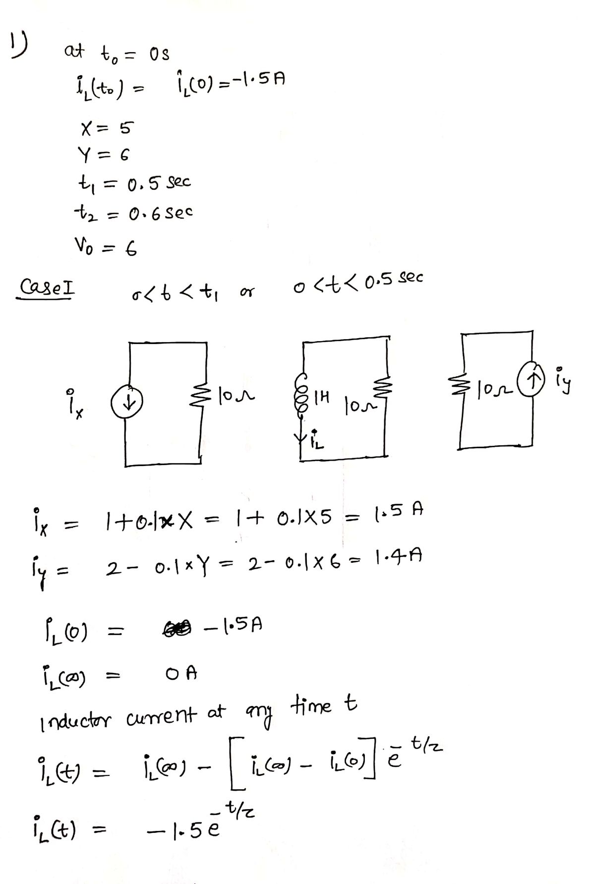 Electrical Engineering homework question answer, step 1, image 1